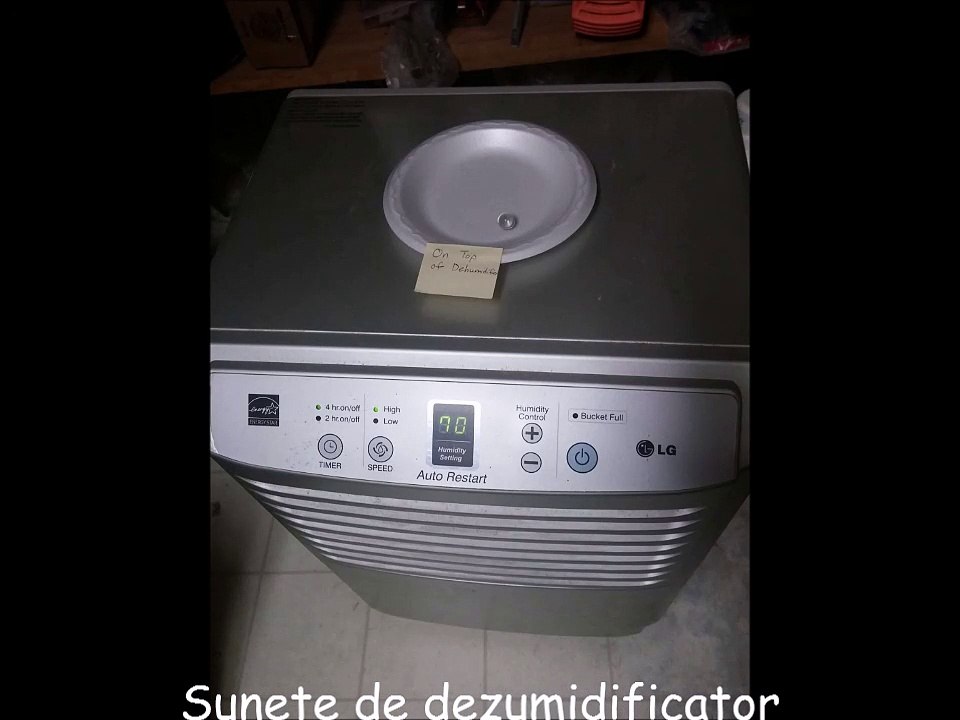 Sunete de dezumidificator