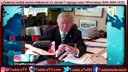 Hiddekel Morrison analiza la compleja situación de la vulnerabilidad del celular del Presidenten Donald Trump-Telenoticias-Video