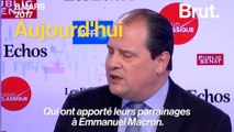 Jean-Christophe Cambadelis semble avoir changé d’avis sur les parrains PS d’Emmanuel Macron
