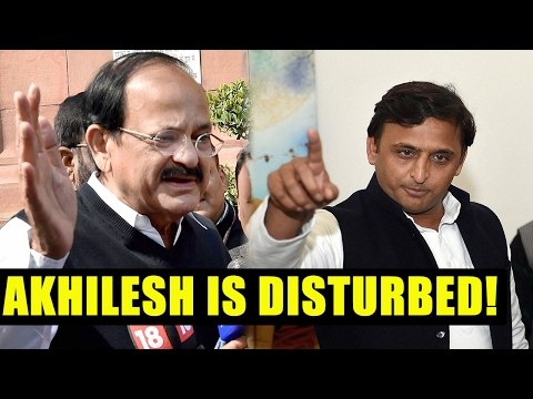 UP Elections 2017: Venkaiah Naidu says Akhilesh is disturbed : Watch video | Oneindia News