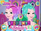Punk Rock Braids - Disney Frozen Princess Elsa Hair Salon Game for Girls