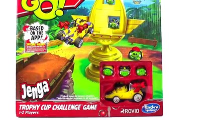 Angry Birds Go! Jenga Trophy Cup Challenge Game from Hasbro