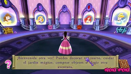 PRINCESA CENICIENTA VA AL BAILE REAL! CENICIENTA JUEGO DE LA PELICULA EN ESPAÑOL! DISNEY PRINCESS