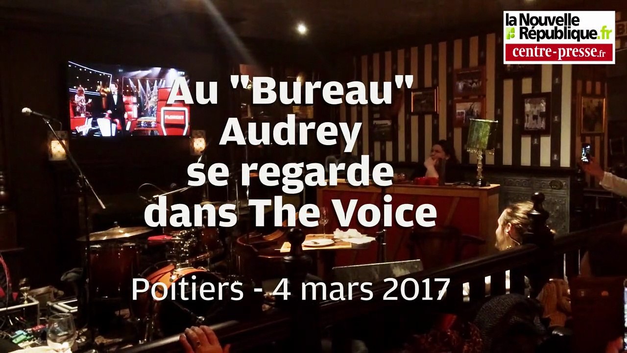 VIDEO. Poitiers : une ovation pour Audrey dans "The Voice"
