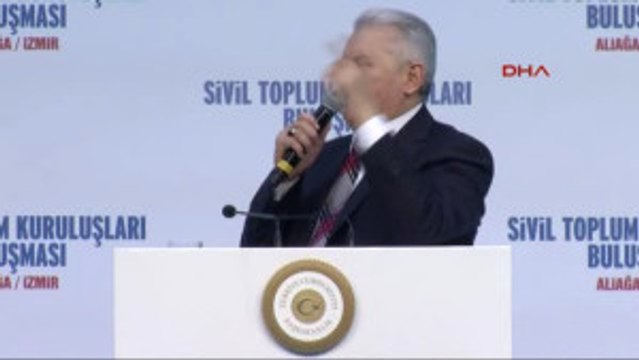 Izmir Başbakan Binali Yıldırım Izmir'de Stk'larla Buluştu