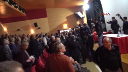 Mersin Özdağ ve Halaçoğlu' Nun Konuşma Yapacağı Salonda Olay