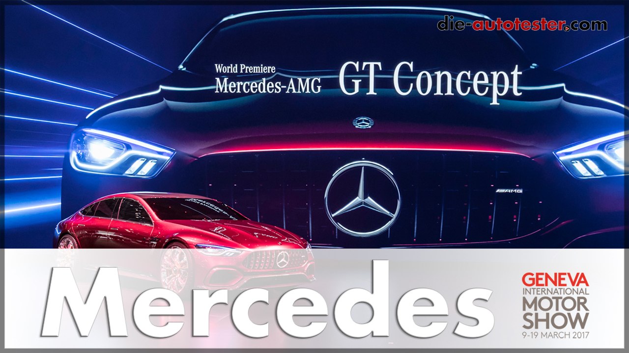 Genf 2017: weltpremiere des e-klasse cabriolet, des amg gt concept und vieles mehr | messe | deutsch