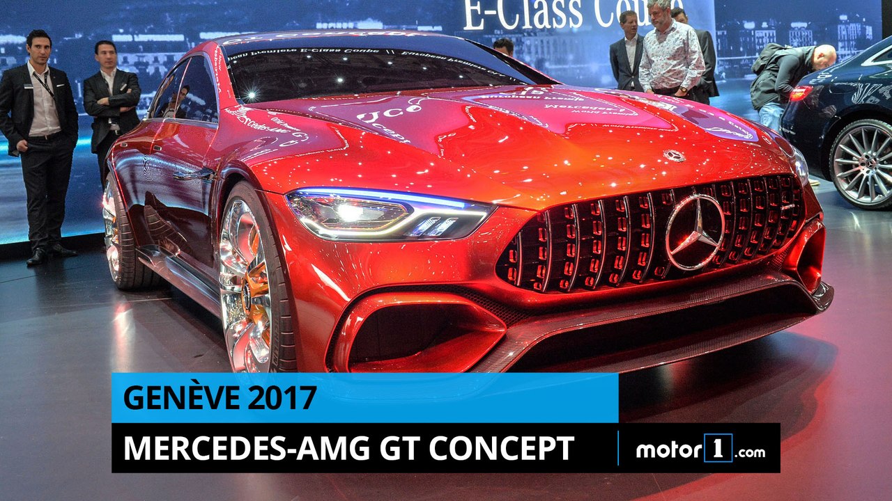Genève 2017 - Présentation de la Mercedes AMG Concept
