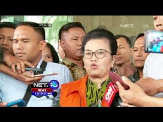 Mantan Menkes Siti Fadilah Ditahan KPK  - NET 10
