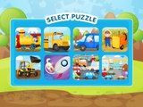 Trucks and Things That Go Jigsaw Puzzle - Preschool and Kindergarten Educational Game