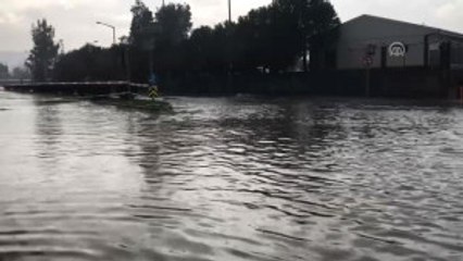 Sağanak Hayatı Olumsuz Etkiledi