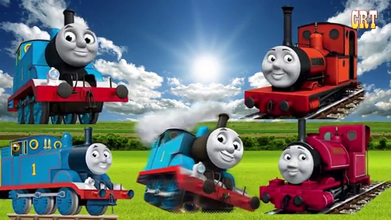 De Dibujos Animados De Canciones De Thomas Y Sus Amigos Dedo De La Familia De La Guardería Dedo De La Familia Rimas Para Niños