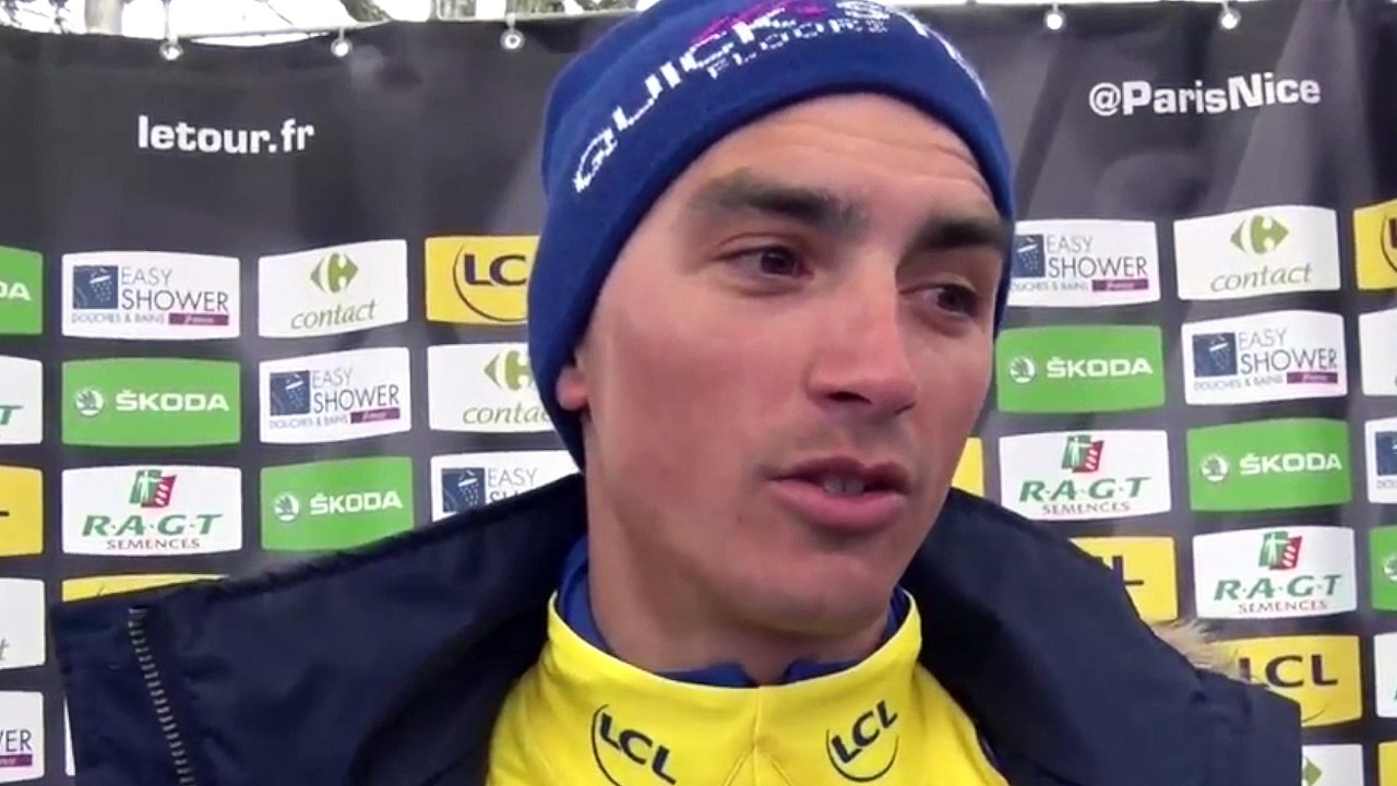 Paris-Nice 2017 - Julian Alaphilippe : "C'est juste incroyable ce qui m'arrive et j'étais nerveux pourtant"