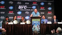UFC 189 Press Conference in Toronto with Dana White, Conor McGregor, Jose Aldo, Robbie Law