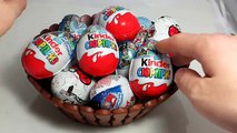 1 of 13 Surprise Eggs Kinder Sorpresa Киндер сюрприз открываем вместе