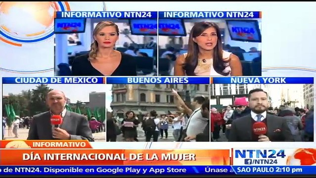 Al menos 60 ciudades de Argentina protestan contra la violencia de género en el Día Internacional de la Mujer