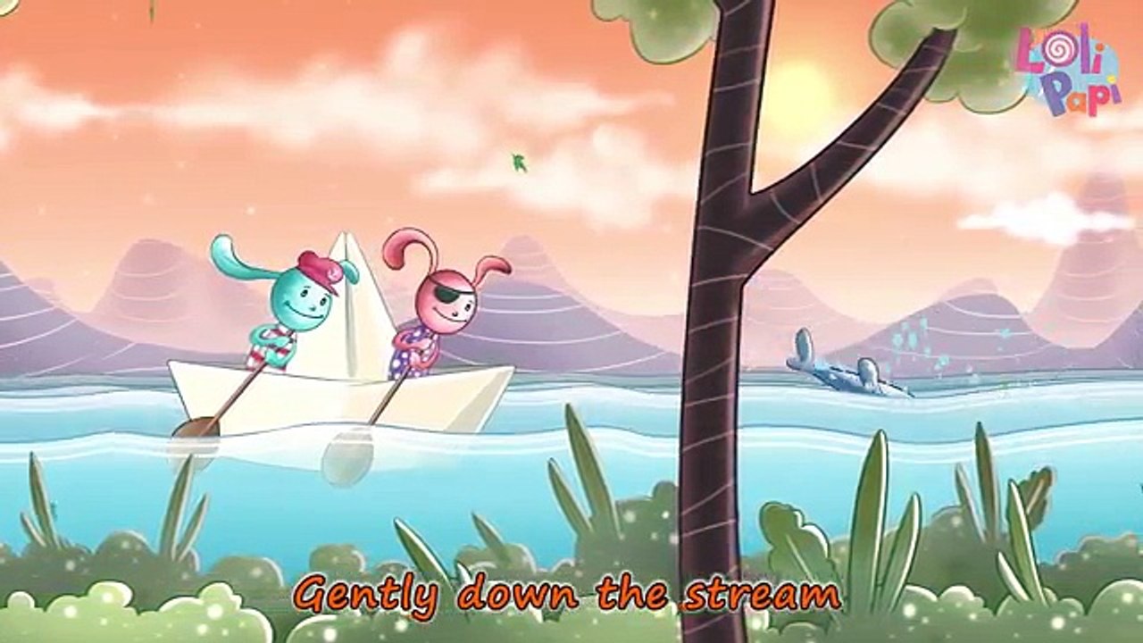 Row Row Row Your Boat with lyrics - by Lolipapi (PIRATE VERSION) // Nursery Rhyme
