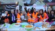 CHP Artvin Il Kadın Kolları Başkanlığı, 8 Mart Dünya Kadınlar Günü Nedeniyle 'Hayır' Lokması Dağıttı