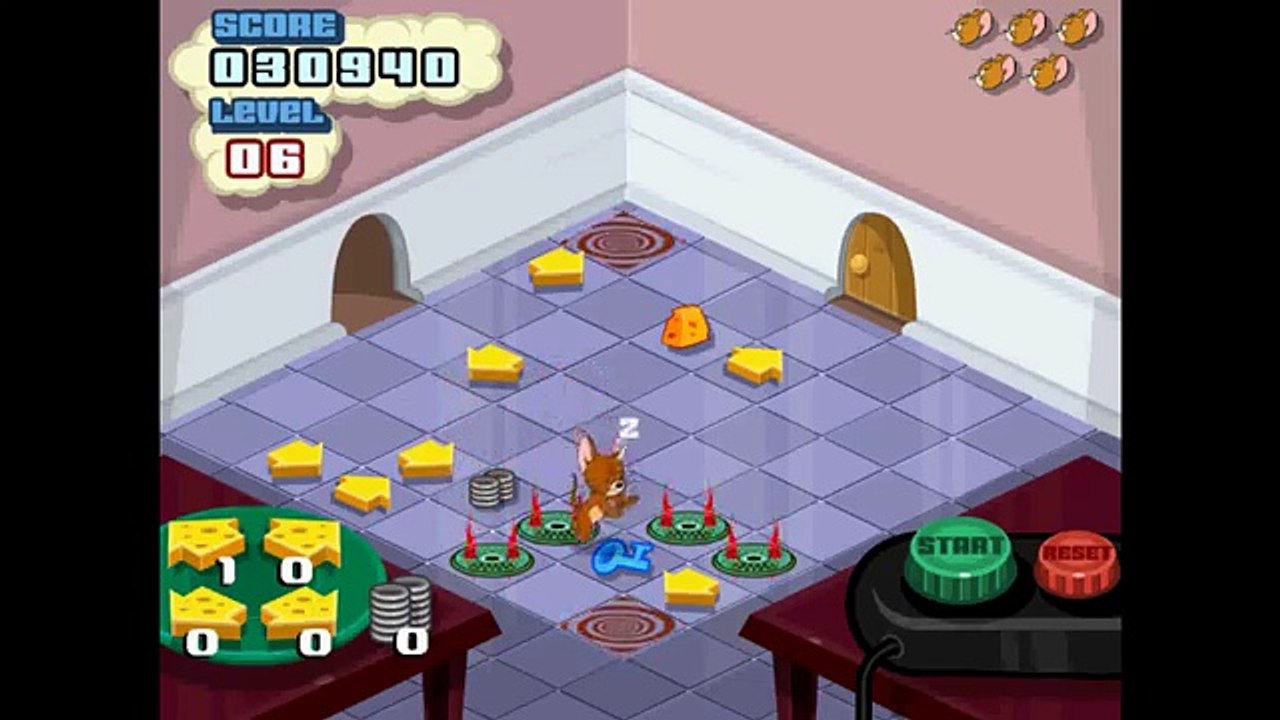 Tom y Jerry Película en 3D del Juego de Diner tiempo nuevo