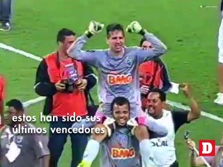 Los últimos cinco campeones de la libertadores