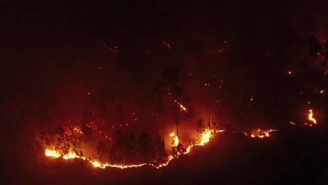 Multiple wildfires burning around the U.S.