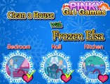 Elsas Frozen House Makeover - Princess Elsa Frozen Games HD Movie