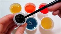 Como hacer gelatinas de colores Arcoiris Fácil y Divertido