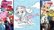 Paw Patrol SKYE Coloring Pages and Caught a Fish Alive Nursery Rhymes for Kids! All Paw Patrol SKYE!