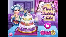 Disney Princesa Elsa De La Boda De Cocina De Tarta De Frozen Juegos