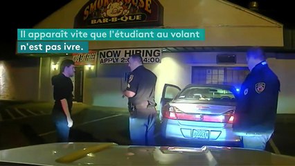Pour prouver qu'il est sobre, un Américain jongle devant les policiers