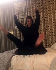 Kourtney Kardashian and Khloe Kardashian funny video! Hot sisters are so entertaining!