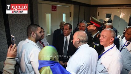 محافظ الإسكندرية يفتتح أعمال تطويرية بمستشفى الجمهورية وحى غرب