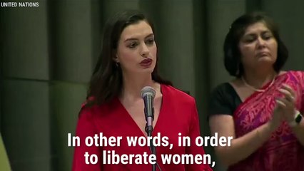 Anne Hathaway On Why Gender-Based Policies Are Harmful