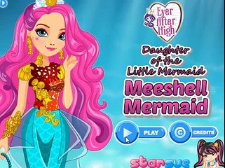 Meeshell Mermaid Dress Up Game - Dress Up Video Games For Girls