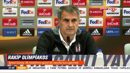 Toplantıda keyifli anlar Şenol Güneş'e herkesi güldüren soru