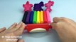 Learn Colors Play Doh Modelling Clay Baby Milk Bottle, Popsicle Cookie Cutter Slime Surpri