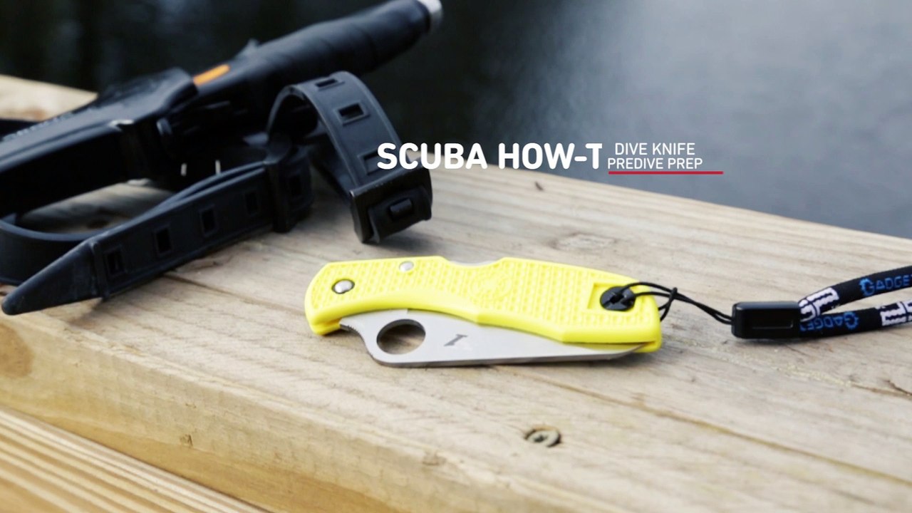 Scuba How To: Pre Dive Knife Care