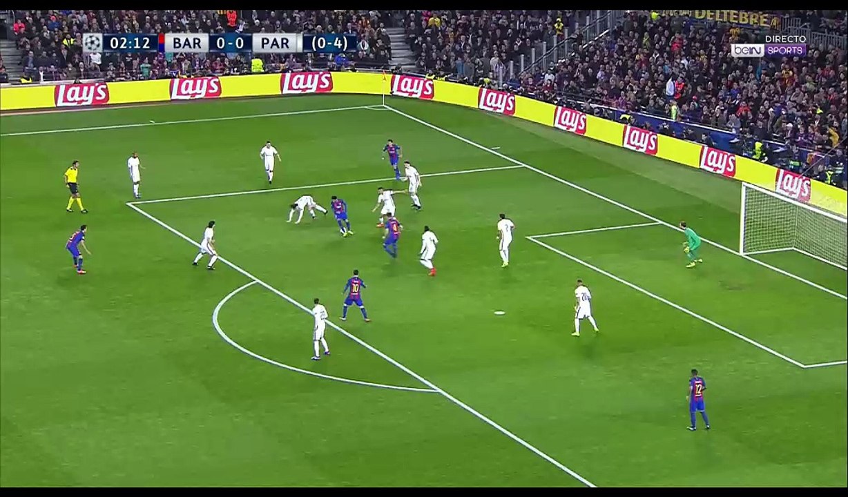 Luis Suarez Goal HD - Barcelona 1-0 PSG - 08.03.2017