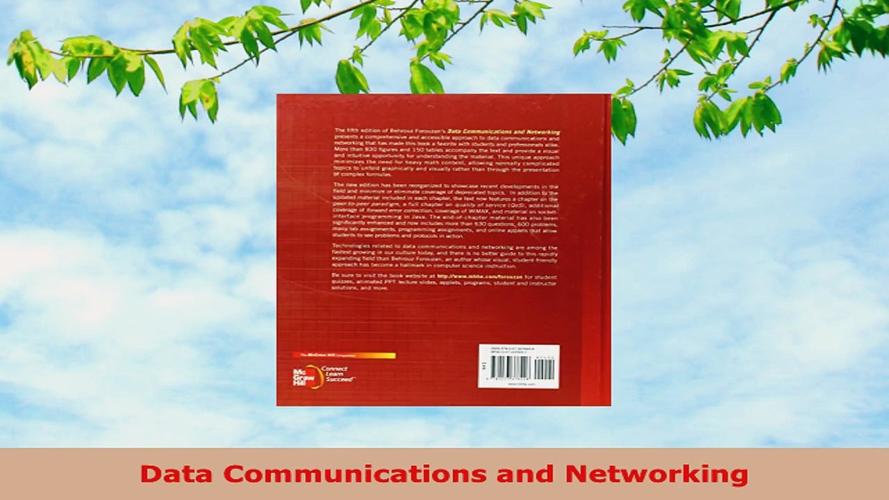 READ ONLINE  Data Communications and Networking
