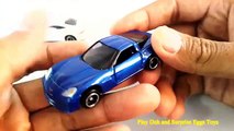 car toys PORSCHE 911 CARRERA No.117 | toy car CHEVROLET CORVETTE Z06 | toys videos collections