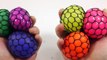 Поделки цветов изменение мягкими стресс мяч, как сделать шарики комок слизи учим цвета мороженое слизь