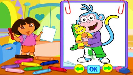 Dora the Explorer Painting HD - Dora the Explorer Painting Coloring Book HD