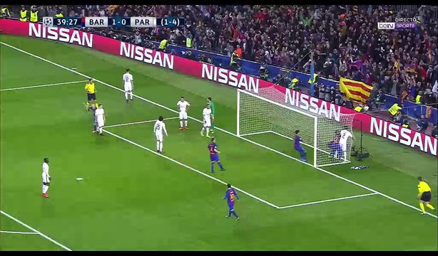 Layvin Kurzawa (Own goal) HD - Barcelona 2-0 PSG - 08.03.2017