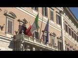 Roma - 8 marzo 2017- bandiere a mezz'asta per femminicidio (08.03.17)