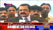 CM KP Pervez Khattak Promoted Racism by Comparing People of Punjab with 'Sheep' - Rana Sanaullah