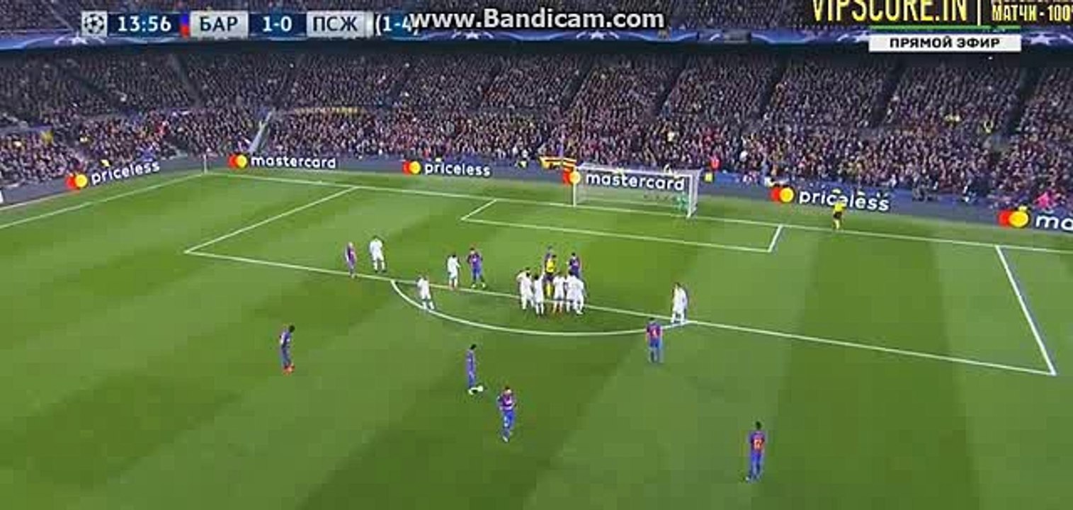 Julian Draxler vs Lionel Messi - FC Barcelona vs PSG - Champions League - 08/03/2017