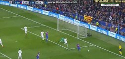 Neymar Curve Shot Chance - FC Barcelona vs Paris Saint Germain - Champions League - 08/03/2017