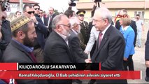 Kılıçdaroğlu, El-Bab şehidi nin baba evini ziyaret etti