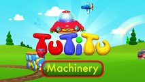 K7x ● TuTiTu Specials Machinery Toys for Children Garbage Truck ● Tractor and Crane!