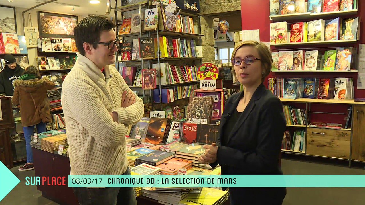 Sur Place - Chronique BD du 8 mars